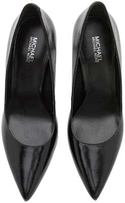 (Women) MICHAEL KORS Leather Pointed Toe Slip-On Stiletto 'Black' 40F3KEHP1L001 Shop (Women) MICHAEL KORS Leather Pointed Toe Slip-On Stiletto 'Black' 40F3KEHP1L001