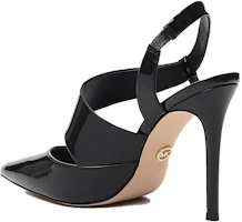 Shop MICHAEL KORS 麥克高仕 皮革 尖頭套穿 細跟 高跟鞋 女款 黑色