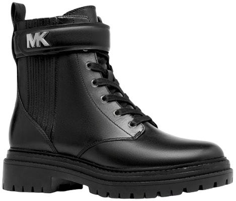 (Women) MICHAEL KORS Leather Round-Toe Lace-Up Ankle Boot 'Black' 40F1SRFE6L001 Lookbook (Women) MICHAEL KORS Leather Round-Toe Lace-Up Ankle Boot 'Black' 40F1SRFE6L001