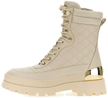 (Women) MICHAEL KORS Leather Round Toe Comfort Ankle Boot 'Light Brown' 40F3RWFE1L289 (Women) MICHAEL KORS Leather Round Toe Comfort Ankle Boot 'Light Brown' 40F3RWFE1L289