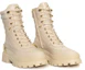 Lookbook (W) MICHAEL KORS Sepatu Boot Kulit Coklat Muda Nyaman Tumit Bulat Pendek 40F3RWFE1L289