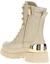 Purchase (W) MICHAEL KORS Sepatu Boot Kulit Coklat Muda Nyaman Tumit Bulat Pendek 40F3RWFE1L289