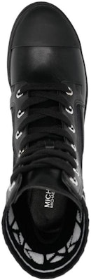 (Women) MICHAEL KORS Leather Round Toe Lace-Up Boots 'Black' 40R3BRME1D Shop (Women) MICHAEL KORS Leather Round Toe Lace-Up Boots 'Black' 40R3BRME1D