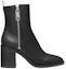 Order (W) MICHAEL KORS Leder Stiefeletten Rundzehen Reißverschluss ''Schwarz'' 40F3RGME7L001