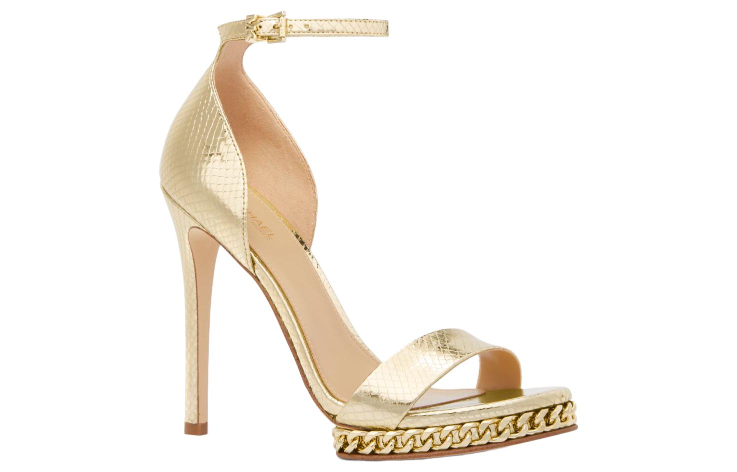 Lookbook (W) SANDAL KULIT MICHAEL KORS 'KEANGGUNAN EMAS' 40F3JOHS1M0705