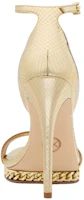 Shop (W) Sandal Kulit Michael Kors 'Keanggunan Emas' 40F3JOHS1M0705