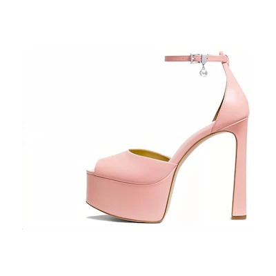 (W) MICHAEL KORS Leather Sandals 'Pink CMFT Fashion'