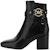 (W) MICHAEL KORS But Kulit 'Fashion Chunky Heel Hitam' 40F2ROME7L001