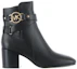 Order (Women) MICHAEL KORS Leather Short Boot 'Fashion Chunky Heel Black' 40F2ROME7L001