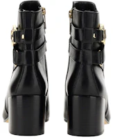 Purchase (W) MICHAEL KORS Lederstiefelette ''Fashion Chunky Heel Schwarz'' 40F2ROME7L001