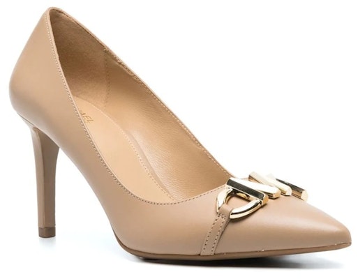 (W) MICHAEL KORS Selipar Kulit 'Fashion Stiletto Coklat Cerah' 40T2IZMP1L222 Order (W) MICHAEL KORS Selipar Kulit 'Fashion Stiletto Coklat Cerah' 40T2IZMP1L222