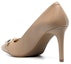 Lookbook (W) MICHAEL KORS Selipar Kulit 'Fashion Stiletto Coklat Cerah' 40T2IZMP1L222