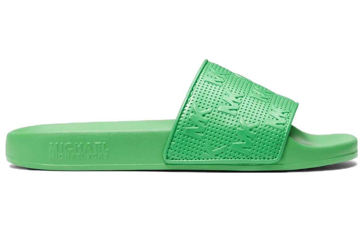 (W) MICHAEL KORS Leather Slide 'Green CMFT' 圖 2