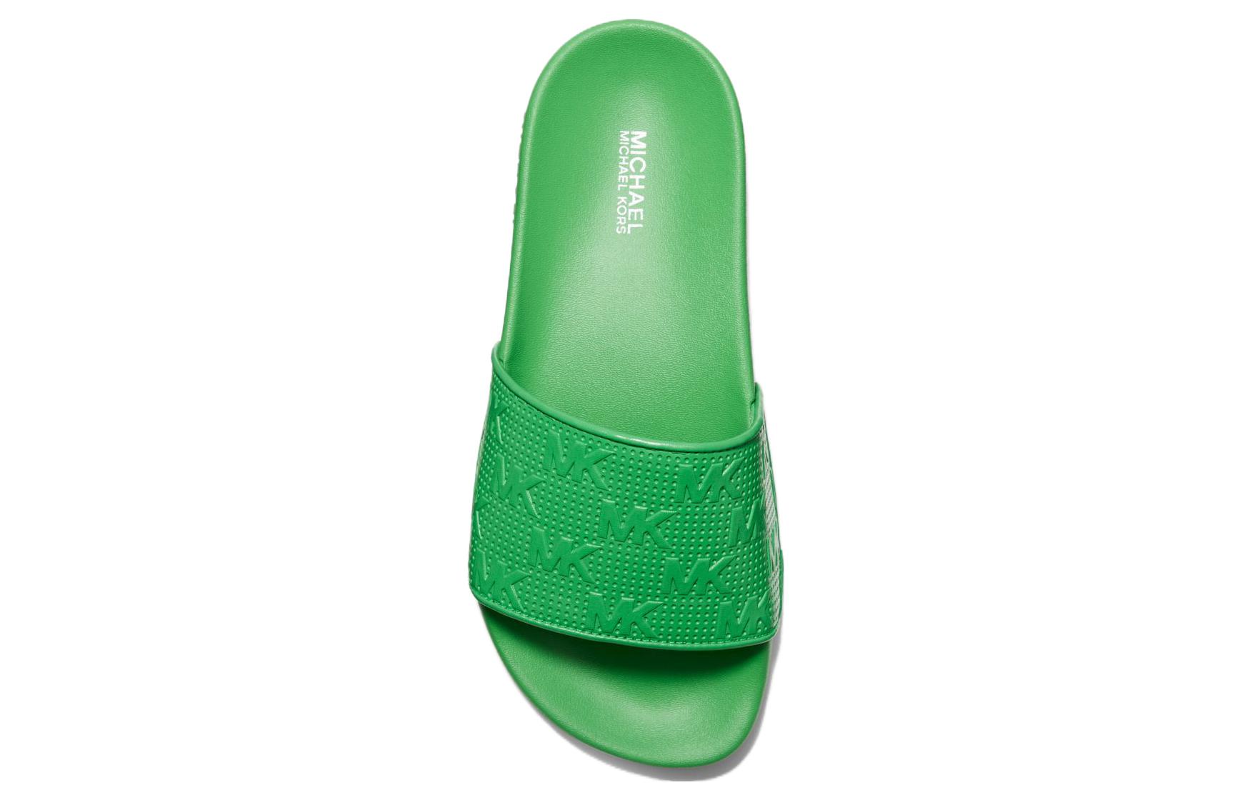 (W) MICHAEL KORS Leather Slide 'Green CMFT' 圖 4