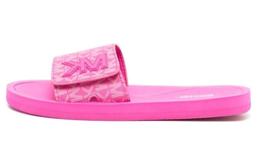 (W) MICHAEL KORS Leather Slide 'Peach Pink'