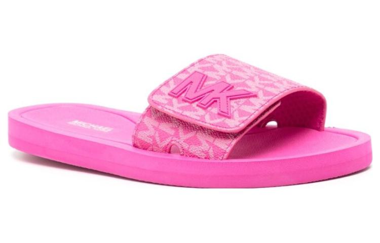 (W) MICHAEL KORS Leather Slide 'Peach Pink' 圖 2