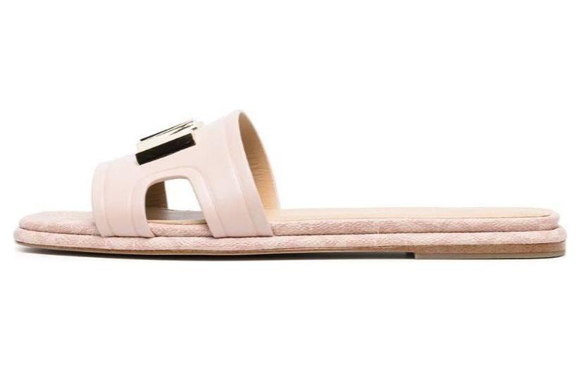 (W) MICHAEL KORS Leather Slide 'Simple CMFT Pink'