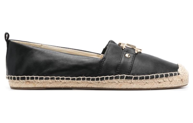 Order (W) MICHAEL KORS Zapatos Sin Cordones de Cuero 'Fisherman Negro' 40S3ROFP2L001