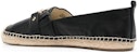 (W) MICHAEL KORS Kulit Slip-On 'Fisherman Hitam' 40S3ROFP2L001