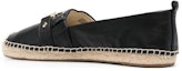 Shop (W) MICHAEL KORS Kulit Slip-On 'Fisherman Hitam' 40S3ROFP2L001