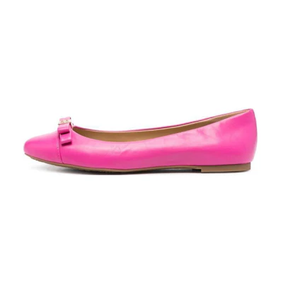 (W) MICHAEL KORS Leather Slip-On 'Peach Pink'