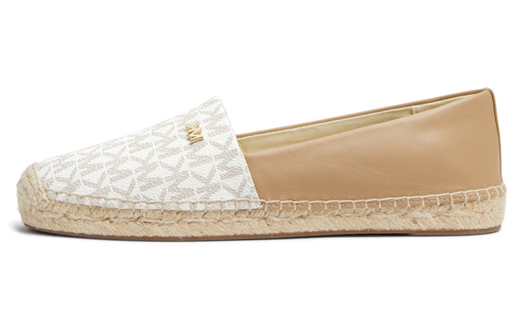 Buy (W) マイケルコース レザー スリッポン フラット (キャメルホワイト) 40S2KNFP2B222