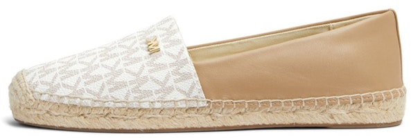 (Women) MICHAEL KORS Leather Slip-On Flat 'Camel White' 40S2KNFP2B222 (Women) MICHAEL KORS Leather Slip-On Flat 'Camel White' 40S2KNFP2B222