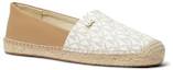 Lookbook (Women) MICHAEL KORS Leather Slip-On Flat 'Camel White' 40S2KNFP2B222