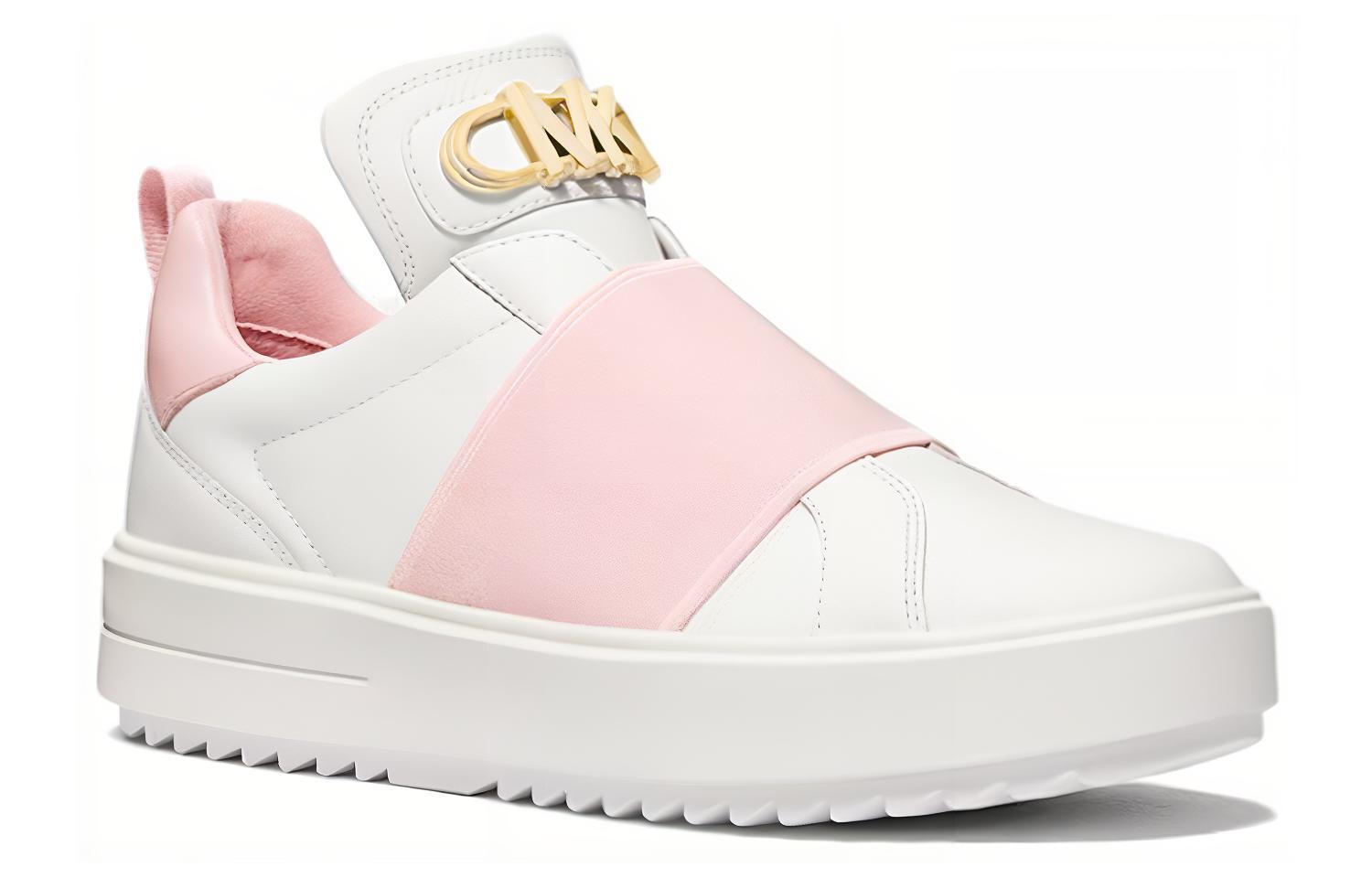 Order MICHAEL KORS 麥克高仕 皮革 圓頭套腳 低幫 板鞋 女款 粉色