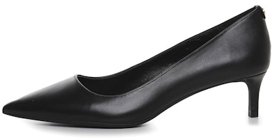 (Women) MICHAEL KORS Leather Slip-On Stiletto 'Black Fashion' 40R3ALMP1L001 (Women) MICHAEL KORS Leather Slip-On Stiletto 'Black Fashion' 40R3ALMP1L001