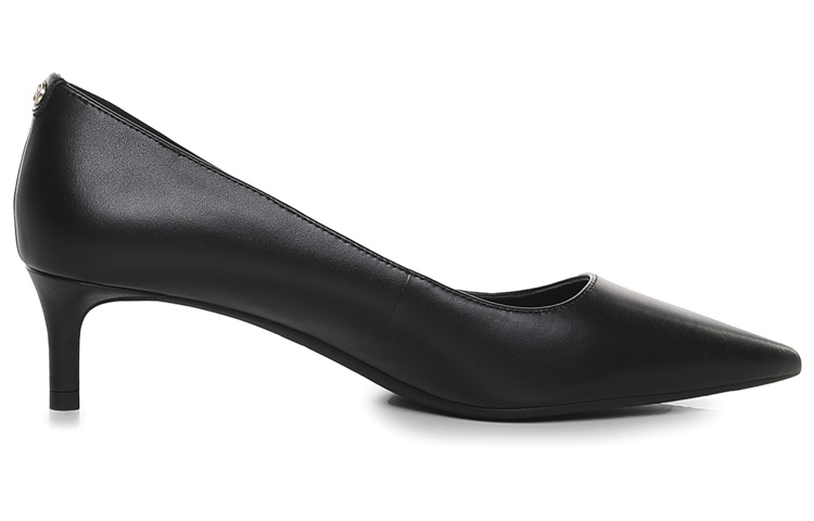 Order MICHAEL KORS 麥克高仕 牛皮 套腳 時尚 細跟 高跟鞋 女款 黑色