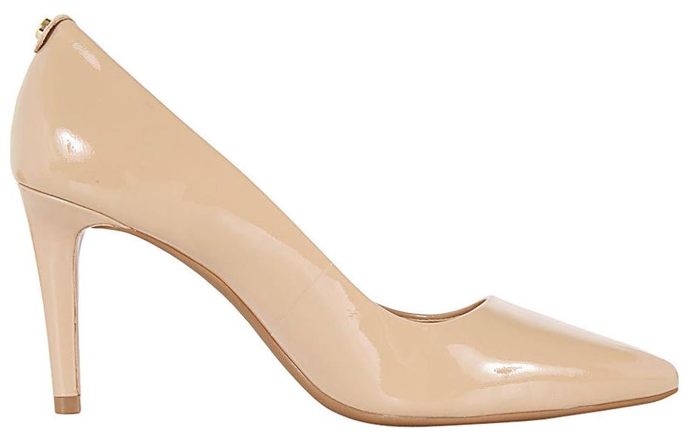 (W) MICHAEL KORS Leather Slip-On Stiletto 'Nude' 圖 2