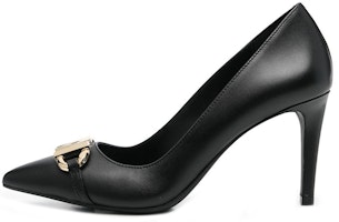 (Women) MICHAEL KORS Leather Stiletto 'Fashion Black' 40T2IZMP1LIZZY001 (Women) MICHAEL KORS Leather Stiletto 'Fashion Black' 40T2IZMP1LIZZY001