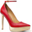 Lookbook (Women) MICHAEL KORS Leather Stiletto 'Simple Elegance - Red' 40H3XEHP2L0618