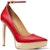 (Women) MICHAEL KORS Leather Stiletto 'Simple Elegance - Red' 40H3XEHP2L0618