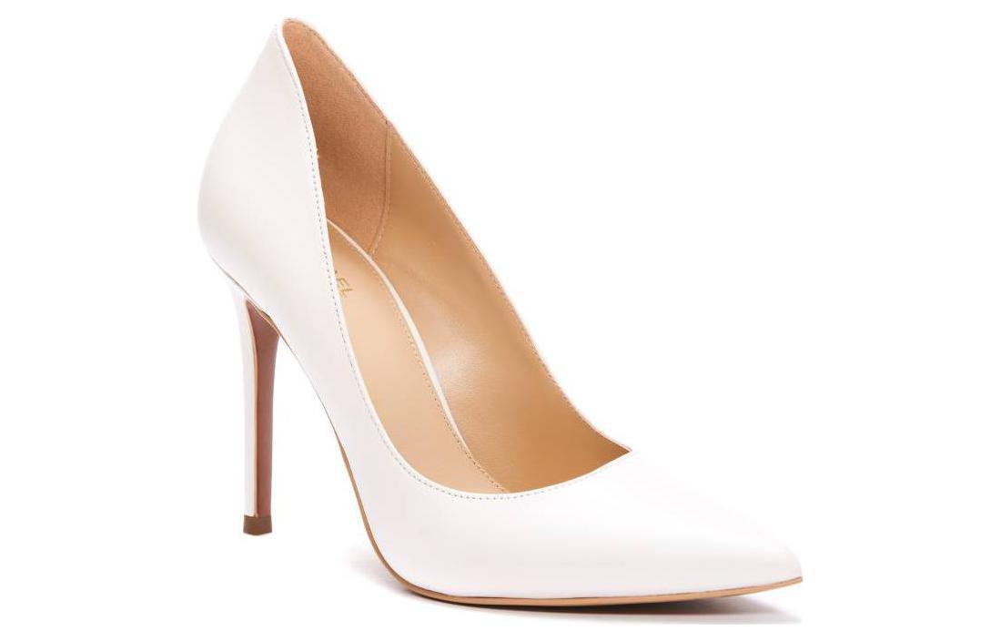 Lookbook (W) MICHAEL KORS Kulit Stiletto 'Fesyen Sederhana Putih' 40F9KEHP1L289