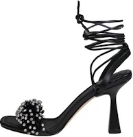 (Women) MICHAEL KORS Leather Stiletto Lace-up 'Fashion Sandal Black' 40S3LCHS1L001 (Women) MICHAEL KORS Leather Stiletto Lace-up 'Fashion Sandal Black' 40S3LCHS1L001