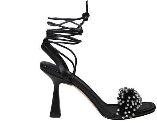 (W) MICHAEL KORS Kasut Tumit Tinggi Kulit Lace-up 'Sandal Fesyen Hitam' 40S3LCHS1L001 Order (W) MICHAEL KORS Kasut Tumit Tinggi Kulit Lace-up 'Sandal Fesyen Hitam' 40S3LCHS1L001