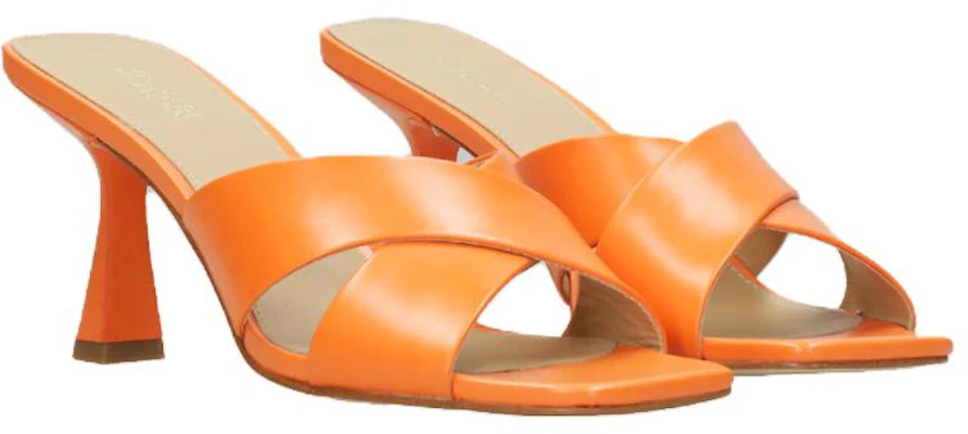 (W) MICHAEL KORS Sandal Stiletto Kulit 'Orange Fashion' 40S3CLMS1L31842APRICOT Order (W) MICHAEL KORS Sandal Stiletto Kulit 'Orange Fashion' 40S3CLMS1L31842APRICOT