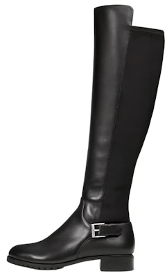 (W) MICHAEL KORS Lederblockabsatz-Stiefel mit Reißverschluss ''Schwarz''. 40F9BNFB6L001 Buy (W) MICHAEL KORS Lederblockabsatz-Stiefel mit Reißverschluss ''Schwarz''. 40F9BNFB6L001