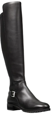 (W) MICHAEL KORS Lederblockabsatz-Stiefel mit Reißverschluss ''Schwarz''. 40F9BNFB6L001 Lookbook (W) MICHAEL KORS Lederblockabsatz-Stiefel mit Reißverschluss ''Schwarz''. 40F9BNFB6L001