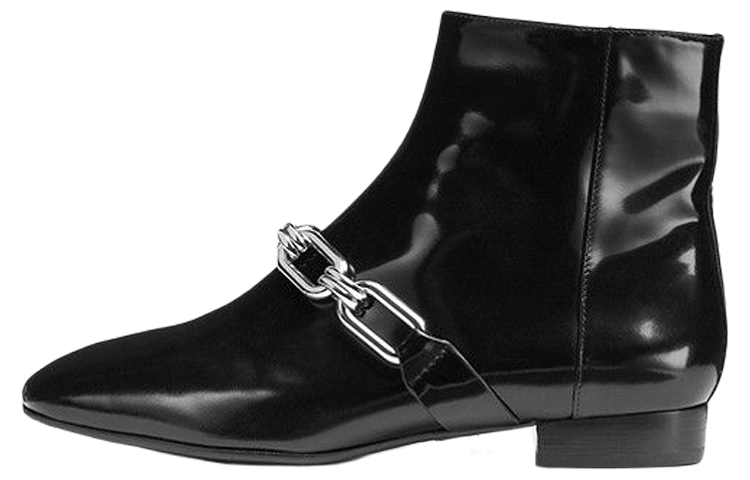 (W) MICHAEL KORS Lennox Ankle Boot 'Patent Black'