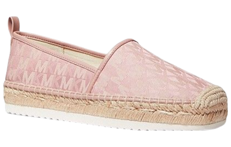 (W) MICHAEL KORS Lenny 'Pink Logo Jacquard Fashion Espadrille' 圖 3