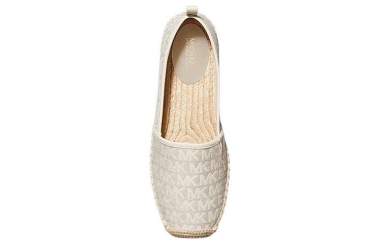 (W) MICHAEL KORS Lenny Logo Jacquard Flat 'Beige' 圖 4