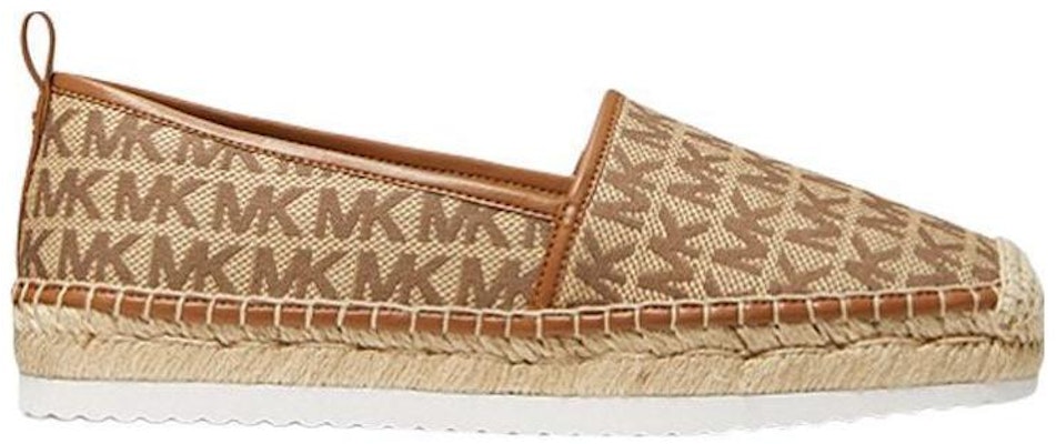 MICHAEL KORS Lenny 徽章繡花平底鞋 女款 黑木色 Order MICHAEL KORS Lenny 徽章繡花平底鞋 女款 黑木色