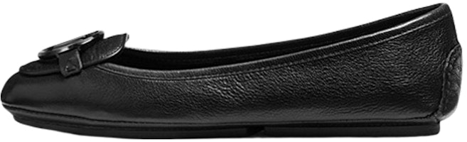 (Women) MICHAEL KORS Lillie Moccasin 'Black Leather' 40R9LIFP4L (Women) MICHAEL KORS Lillie Moccasin 'Black Leather' 40R9LIFP4L