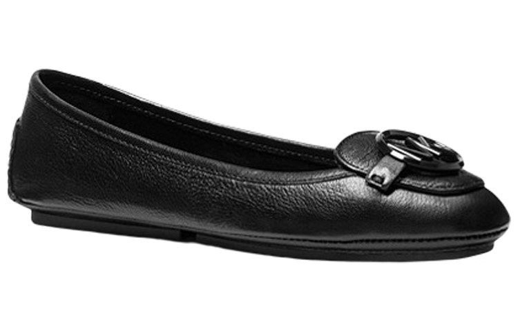 Lookbook (Women) MICHAEL KORS Lillie Moccasin 'Black Leather' 40R9LIFP4L