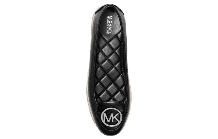 (W) MICHAEL KORS Lillie Moccasin 'Black Leather' 圖 6