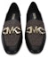 Shop (W) MICHAEL KORS Loafer 'Hitam Coklat Monogram' 40T1IZFP2L-BLK-BROWN