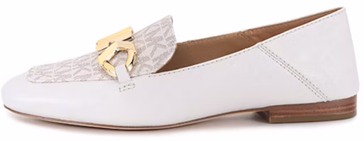 (Women) MICHAEL KORS Loafer Flat 'Cream Buckle' 40T1IZFP2L-CREAM-MULTI (Women) MICHAEL KORS Loafer Flat 'Cream Buckle' 40T1IZFP2L-CREAM-MULTI